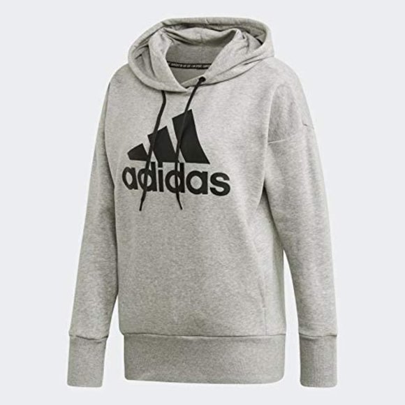 adidas Tops - 🆕adidas Originals Women's W Bos Long Hd, Small - Medium Grey Heather, Authentic